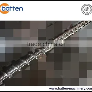 Bimetallic Recycling Single Extruder Screw and Barrel for PE Film Plastic Machine thumbnail-1