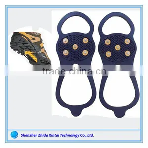 Good Quality 5 Spikes Anti-slip Snow Ice Cleats for Shoes thumbnail-4