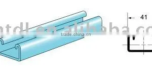 1-5/8" Galvanized Steel Strut Channel thumbnail-1