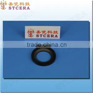 STCERA High Strength Black Ring Zirconia Ceramic Gasket Seal Ring thumbnail-2