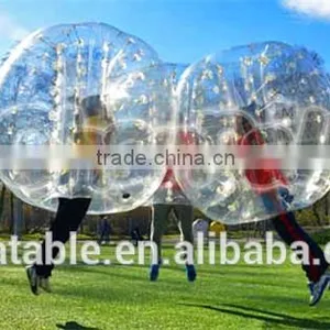 2016 High Quality CE Dia 1.2m/1.5m/1.7m Body Human Inflatable Knock Ball Bubble Football Bumper Ball thumbnail-1