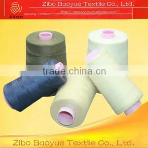 20/2 20/3 Raw White 100% Spun Polyester Sewing Thread thumbnail-1
