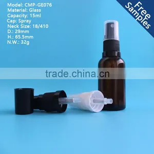 Amber Glass Essential Oil Bottle With Spray,15ml Glass Essential Oil Bottles thumbnail-1