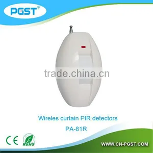 Wireless Curtain Pir Alarm PA-81R, CE&ROHS thumbnail-1