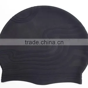 2016 Custom Swim Caps no Minimum Printing 100% Silicone Swimming Cap thumbnail-4