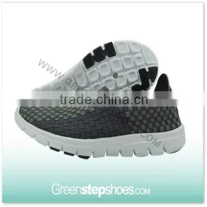 Coloured Slip-on Air Sport Woven Shoes Woven thumbnail-5