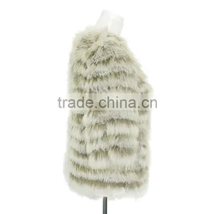 Luxury Natural Raccoon Fur 100% Real Fur Coat For Fashion Girls Lady Winter KZ14134 thumbnail-2