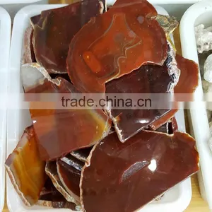 100% Natural Red Agate Slices for Wholesale thumbnail-2