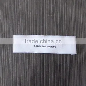 Knitted Fabric Labels Folded 2 Sides Woven Label thumbnail-1
