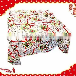 Transfer Print Christmas Design 100% Polester Table Cloth From Manufacturer thumbnail-1