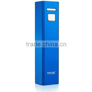 Miniso Power Bank Colorful Cube Lipstick Aluminum Powerbank 2200mAh TPOS Brand/OEM Design thumbnail-1