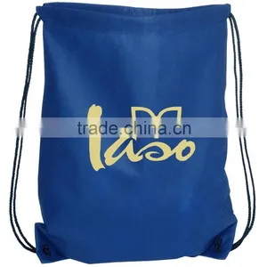 Econo String Backpack PROMOTIONAL PRODUCT / BULK / Branded With YOUR LOGO / CUSTOMIZED thumbnail-2
