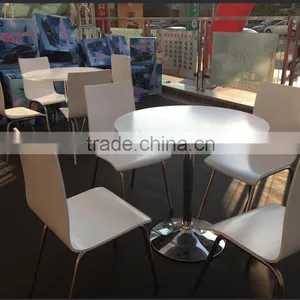 Solid Surface KFC Restaurant Table/hot Pot Table,artificial Marble Top Dining Table,Restaurant Table thumbnail-5