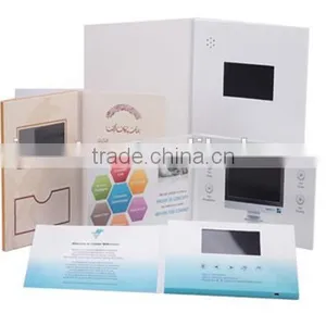 Golden Member Customize 7'' Tft Video Book For Promotion And Advertising thumbnail-6