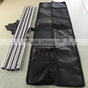Printed Flag Banner Frame Barrier thumbnail-1