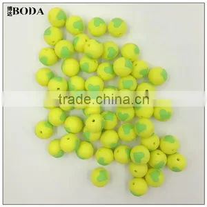 ASNZS EN71 BPA Free Flower Round Bead Silicone Beads thumbnail-2
