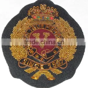 Hand Embroidered Badges , Emblems , Crest , Insignias , Patches thumbnail-1