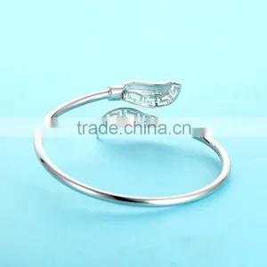 Italian 925 Sterling Silver Plated Gold Bangle Jewelry Sets thumbnail-2
