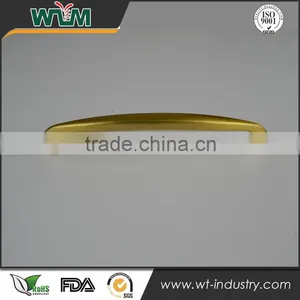 Golden Electroplate Aluminum Die Casting Parts for Furniture Handle thumbnail-2