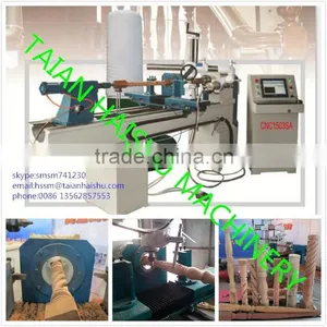 Wood Copying Lathe CNC1503S Double Turning Tools CNC Woodworking Lathe Machine With Low Price thumbnail-6