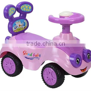 New Hot Sale New 4 Wheels Kids Plastic Car Slide Scooter Carrier Ride on Car Q01-1 thumbnail-3