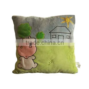 Very Cute Comfortable Animal Embroidered Patches Soft Pillow for Kids thumbnail-1