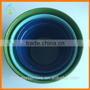 Decorative Colored Melamine Deep Bowl Made in China thumbnail-2