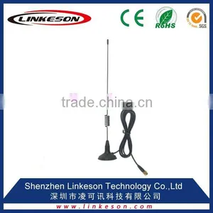 Factory Price SMA Male Connector GSM 2dbi Antenna With RG174 Cable Antenna thumbnail-1