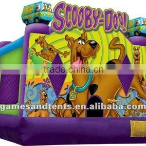 Scooby Doo! Bouncy Castle, Jumping Castle, Inflatable Jump A2074 thumbnail-1