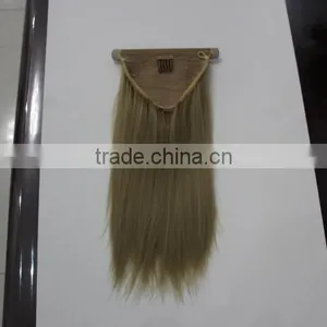 100% Human Hair Ponytail thumbnail-1