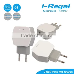 New Products With ce Certificate for 2016 5V 3.4A eu Plug Usb Wall Charger for Smart Phones thumbnail-4
