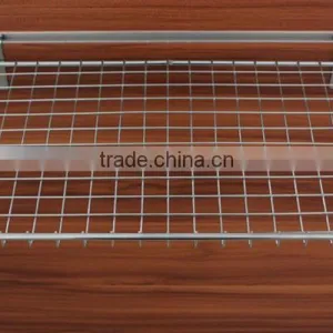 Supermarket Slatwall Wire Mesh Shelves thumbnail-3