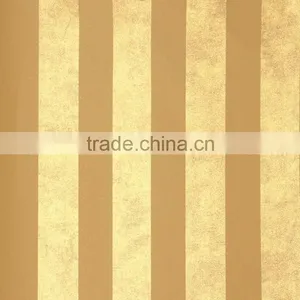 Water Ink Printing Modern Style Striped Non Woven Wallpaper thumbnail-1