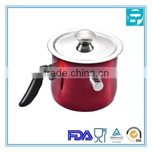 2014 Stainless Steel Double Wall Whistling Milk Pot thumbnail-1