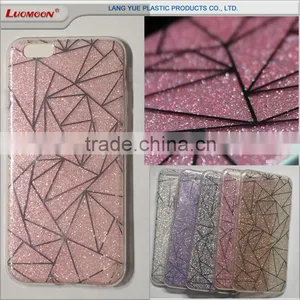 Double IMD Printing Glitter Phone Case Tpu Back Cover for Htc Desire 828 10 728 DESIRE I/HTC EYE E9 7295 thumbnail-1