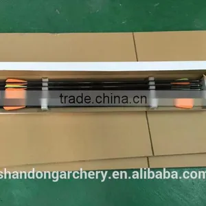 30 Inch Pure Carbon Arrows With Plactic Feather Vane for Sale thumbnail-5