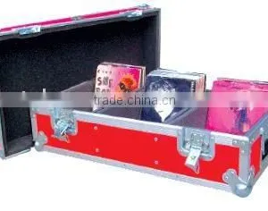 ALUMINUM 3 ROW 250/45's LP'S RECORD CASE thumbnail-1
