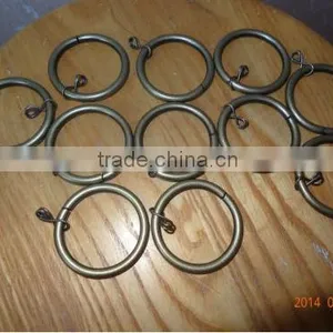 Brass Rod Metal Rings for Curtains,eyelet for Curtains,curtain Accessory Hardware Drapery thumbnail-1