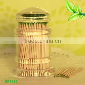 6.5cm *2.0mm Tower Jar Bamboo Toothpick thumbnail-1