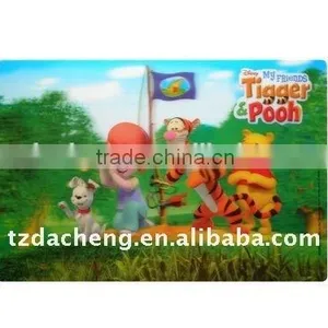Kids' Table Mat , Frosted Table Mat ,3D Lenticular Tablemat, Placemat thumbnail-3