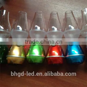 Nostalgic Kerosene Blow LED Dimmable USB Control Lamp Creative Night Light thumbnail-4