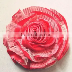 Satin Ribbon Handmade Flowers thumbnail-1