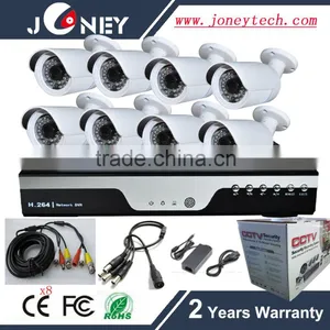 8Channel Camera Security System With 8Pcs AHD Camera+8Ch DVR CCTV Camera thumbnail-1