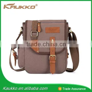 Multicolor Small Canvas Satchel Messenger Cross Body Cotton Bag thumbnail-5