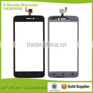 Test One by One Touch Panel for Wiko Lenny Touch Screen Digitizer With Front Glass Lens Spare Parts thumbnail-1