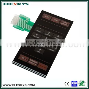 Flat Key Mircowave Oven Membrane Switch thumbnail-1