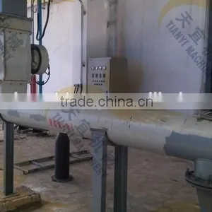 China Professional Large Capacity Carbon Steel Tube Spiral Screw Conveyor for Cement thumbnail-2