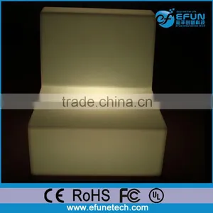 Outdoor/indoor pe Color Change Led Bar Light Sofa,iIlluminated Led Chair for Bar Seat thumbnail-1