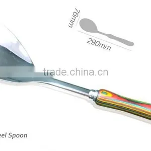 2015 Color Printing Wooden Handle Stainless Steel Kitchenware/ Kitchen Tools/Household Cooking Ware 7PCS/SET S02 thumbnail-4