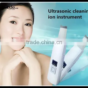 Mini Hand-hold Ultrasonic Facial Skin Scrubber for Peeling Skin Care Home Spa Use thumbnail-1